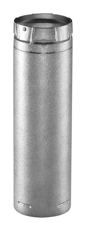 DuraVent PelletVent 3 in. Dia. x 24 in. L Steel Double Wall Stove Pipe (Pack of 2)