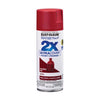 Rust-Oleum Painter's Touch Ultra Cover Satin Colonial Red Spray Paint 12 oz. (Pack of 6)