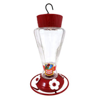 More Birds Hummingbird 28 lb Glass/Plastic Bird Feeder 4 ports