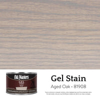 Old Masters Semi-Transparent Aged Oak Oil-Based Gel Stain 1 Pt. (Pack of 4)