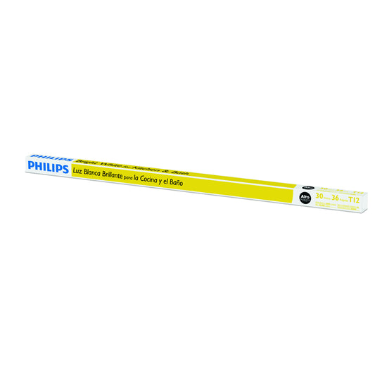 Philips Alto Linear Bright White 36 in. G13 (Medium Bi-Pin) T12 Fluorescent Bulb 30 Watt Equivalence (Pack of 12).