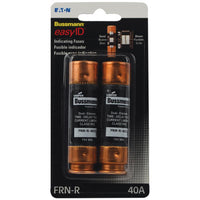 Bussmann EasyID 40 amps Dual Element Time Delay Fuse 2 pk