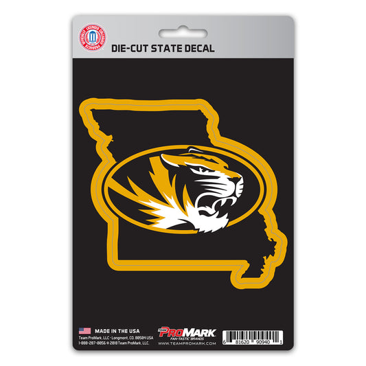 University of Missouri Team State Decal Sticker