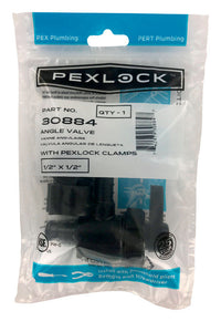 Flair-It PEXLock 1/2 in. PEX X 1/2 in. D PEX PPSU Angle Valve - Open Box