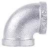 STZ Industries 1-1/4 in. FIP each X 1-1/4 in. D FIP Galvanized Malleable Iron 90 Degree Elbow - Deal of The Week