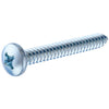 Hillman No. 10 x 1/2 in. L Phillips Pan Head Zinc-Plated Steel Sheet Metal Screws 100 1 pk (Pack of 5)