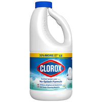 Clorox Splash-Less Clean Linen Scent Bleach 40 oz (Pack of 6)