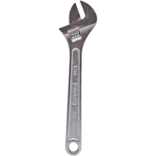 Stanley Metric and SAE Adjustable Wrench 12 in. L 1 pc