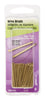 Hillman 16 Ga. x 1-1/4 in. L Brass Brad Nails 1 pk 2 oz. (Pack of 6)
