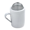 Norpro White Stainless Steel Flour and Sugar Shaker 8 oz