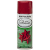 Rustoleum 268045 10.25 Oz Red Glitter Specialty Spray Paint (Pack of 6)