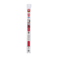 M-D Building Products Light and Sound White Vinyl Door Bottom For Doors 32 in. L X 1.38 in.