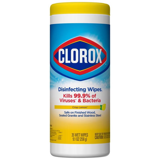 Clorox Lemon Scent Disinfecting Wipes 35 ct 1 pk