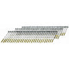 Senco 15 ga. Plastic Strip 20 Deg. Ring Shank Round Head Steel Framing Nails 2-3/8 L x 0.11 Dia. in.
