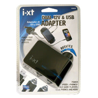 Goxt 12 V Black USB Adapter