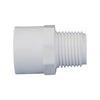 Charlotte Pipe Schedule 40 PVC Pipe Adapter (Pack of 25)