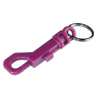 Hillman Metal/Plastic Assorted Clips/Snap Hooks Key Chain (Pack of 5).