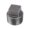 Bk Products 1 In. Mpt  Black Malleable Iron Plug