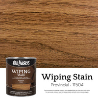 Old Masters Semi-Transparent Provincial Oil-Based Wiping Stain 1 qt. (Pack of 4)