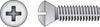 Hillman No. 1/4-20 X 2-1/2 in. L Phillips Oval Head Stainless Steel Machine Screws 50 pk