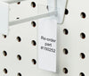 Kinter Utility/Parts Clear Hanging Label 0 each