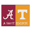 House Divided - Alabama / Tennessee House Divided Rug