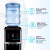 Primo Water Pro 3-5 gal Black Water Dispenser Stainless Steel