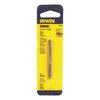 Irwin Hanson High Carbon Steel Metric Plug Tap 5 - 0.80 mm 1 pc