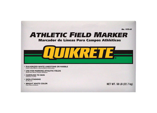Quikrete Pulverized White Limestone Athletic Field Marker 50 lbs.