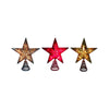 Celebrations Christmas Star Tree Topper Assorted Plastic 8.5 inch 1 pk (Pack of 6)