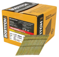 Bostitch 3-1/2 in. L Angled Strip Galvanized Stick Nails 28 deg 2000 pk