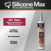 DAP Silicone Max Almond Silicone Kitchen and Bath Sealant 10.1 oz (Pack of 12)