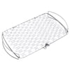 Weber Stainless Steel Fish & Vegetable Grill Basket  18" x 11"  Flexible Wire Design for Delicate Foods