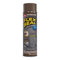 Flex Seal Brown Rubber Spray Sealant 14 oz. (Pack of 6)