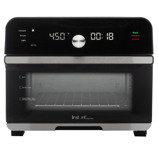 Instant Omni Plus Stainless Steel Black/Silver Toaster Oven 13.9 in. H X 15.7 in. W X 16.5 in. D - Open Box