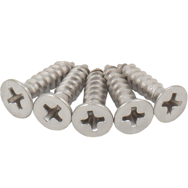 Door Hinge Screws, #9 x 1", 800-Pack, Satin Stainless Steel by Stone Harbor Hardware
