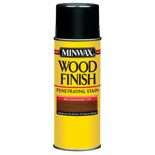 Minwax Wood Finish Semi-Transparent Red Mahogany Oil-Based Wood Stain 11.5 oz. (Pack of 6)