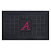 MLB - Atlanta Braves Heavy Duty Door Mat - 19.5in. x 31in.