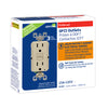 Leviton SmartlockPro 15 amps 125 V Duplex Ivory GFCI Outlet 5-15R 3 pk