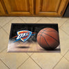 NBA - Oklahoma City Thunder Rubber Scraper Door Mat