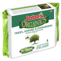 Jobe's Organic Shrubs/Trees/Vegetables 8-2-2 Plant Fertilizer 8 pk