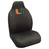 University of Miami Embroidered Seat Cover