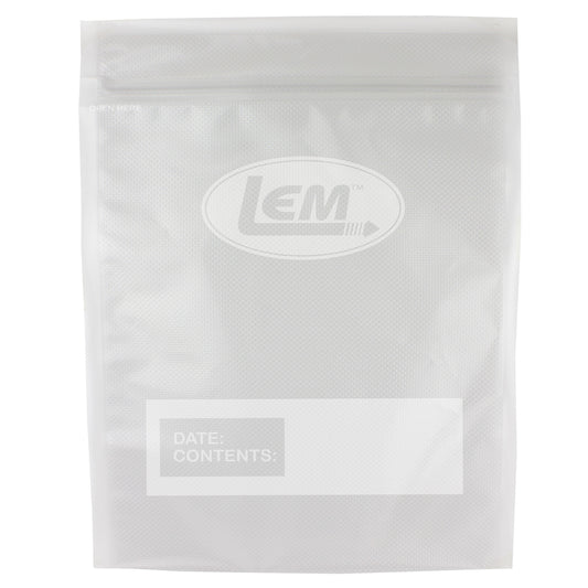 LEM 1 gal Plastic Vacuum Sealer Bags (Pack of 6)