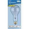 Westinghouse 300 W PS30 Incandescent Bulb E26 (Medium) Clear 1 pk