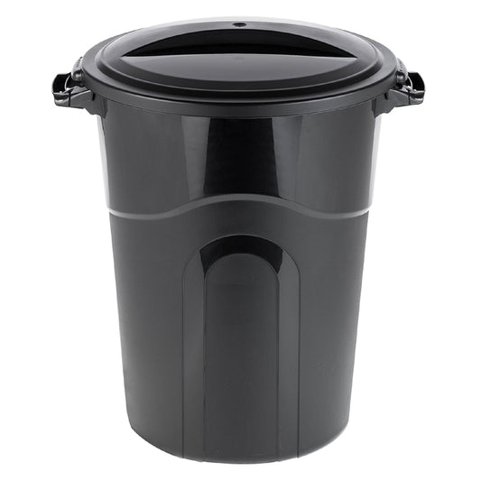 United Solutions Rough & Rugged 32 gal Plastic Garbage Can Lid Included (Pack of 6)