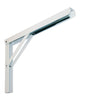 Knape & Vogt  White  Steel  Ornamental Shelf Bracket Screws  14 Ga. 12 in. L 750 lb.