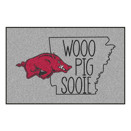 University of Arkansas Southern Style Rug - 19in. x 30in.