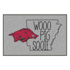 University of Arkansas Southern Style Rug - 19in. x 30in.