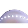 Celebrations Platinum LED Pure White Lighted Ornament 6 in. Hanging Decor