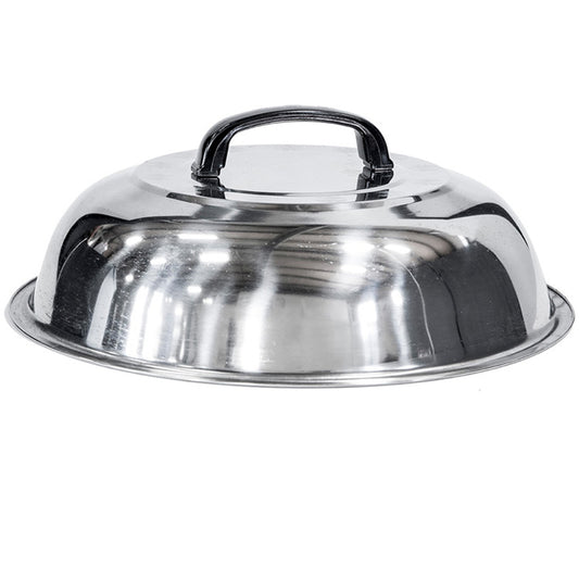 Blackstone Stainless Steel Silver Dishwasher Safe Griddle Basting Cover 12 Dia. x 5 D x 4.5 W in.